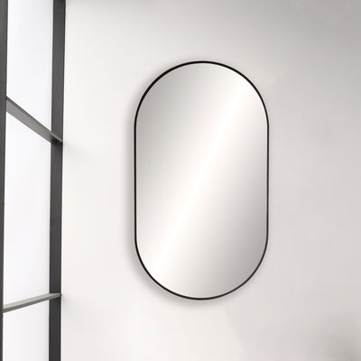 20" x 36" Shatterproof Wall Mount Metal Frame Mirror - FM4-2036  - Shop at Home Craft Studio - 12