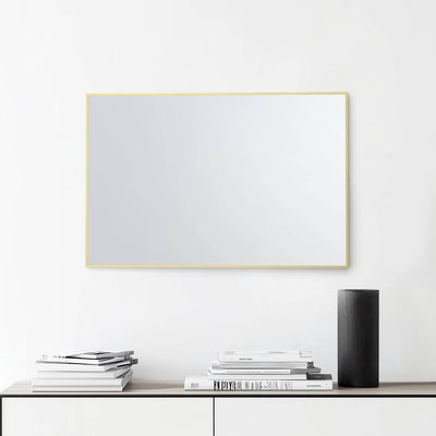 24" x 36" Shatterproof Wall Mount Metal Frame Mirror - FM1-2436  - Shop at Home Craft Studio - 6