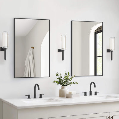 24" x 36" Shatterproof Wall Mount Metal Frame Mirror - FM1-2436  - Shop at Home Craft Studio - 17