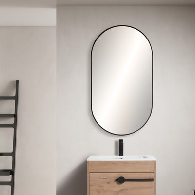 24" x 44" Shatterproof Wall Mount Metal Frame Mirror - FM4-2444  - Shop at Home Craft Studio - 9