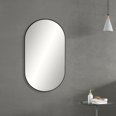 24" x 44" Shatterproof Wall Mount Metal Frame Mirror - FM4-2444  - Shop at Home Craft Studio - 10