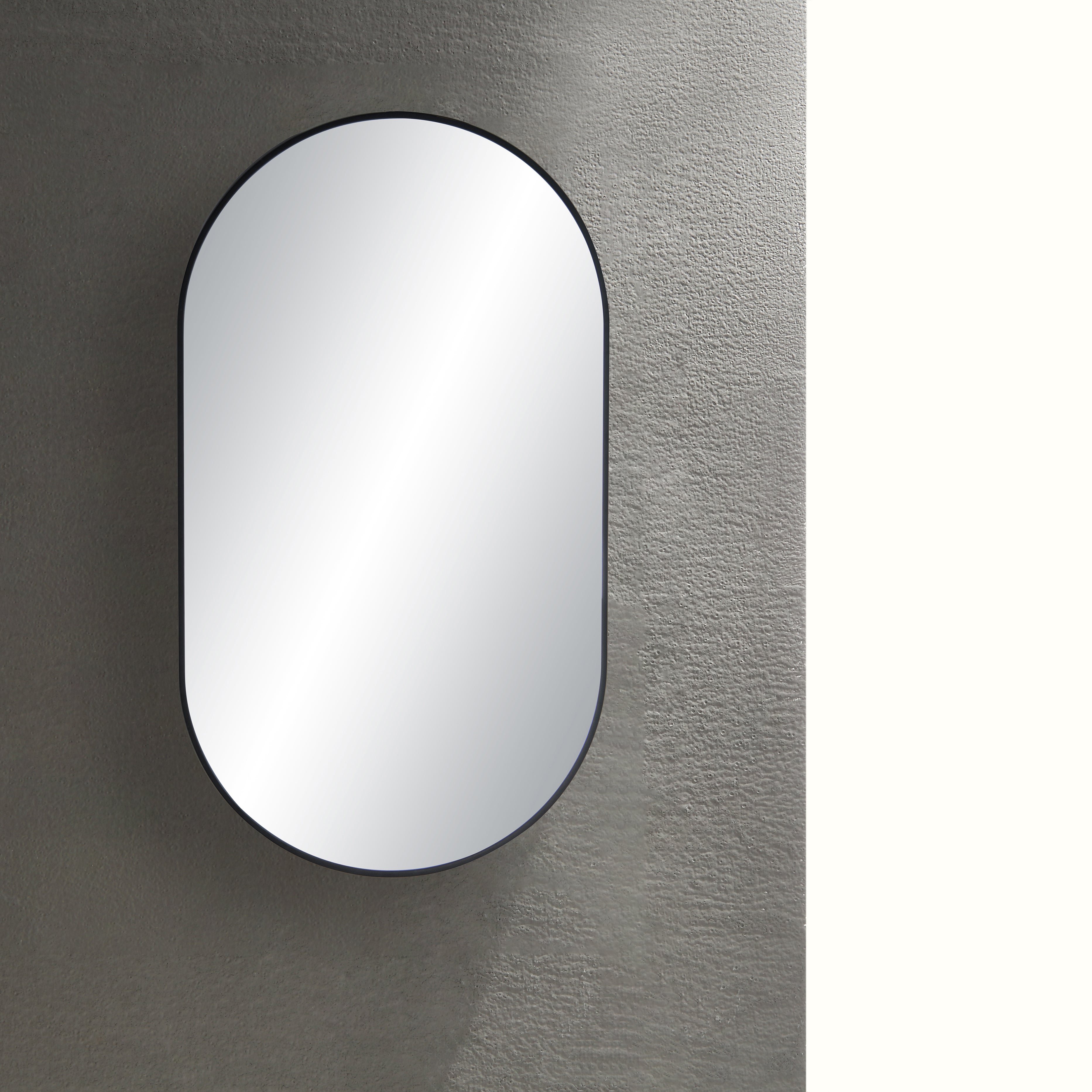 24" x 44" Shatterproof Wall Mount Metal Frame Mirror - FM4-2444  - Shop at Home Craft Studio - 11
