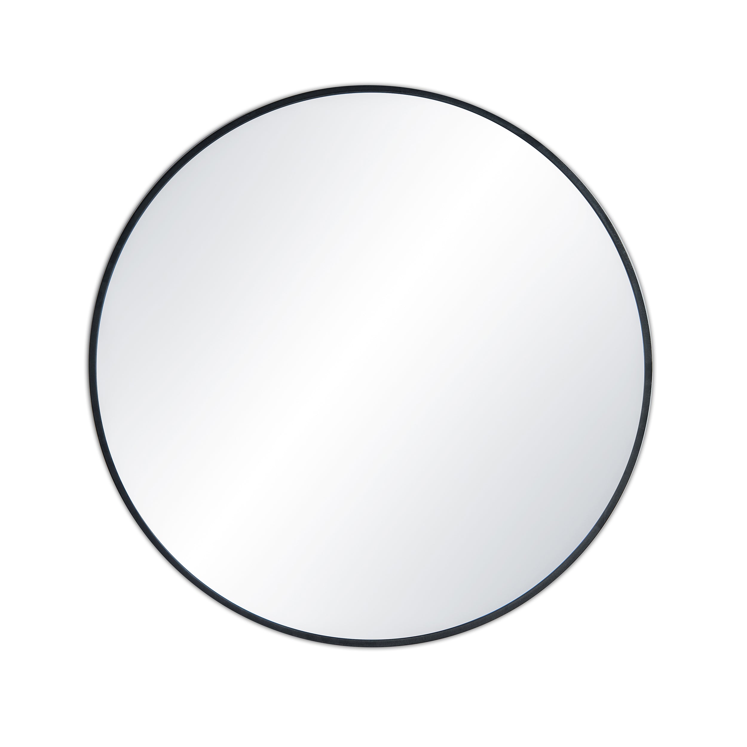 28" Shatterproof Wall Mount Metal Frame Mirror - FM3-R28  - Shop at Home Craft Studio - 6