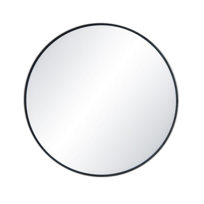 28" Shatterproof Wall Mount Metal Frame Mirror - FM3-R28  - Shop at Home Craft Studio - 6