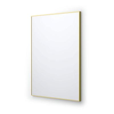30" x 36" Shatterproof Wall Mount Metal Frame Mirror - FM1-3036  - Shop at Home Craft Studio - 2