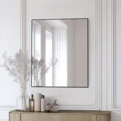 30" x 36" Shatterproof Wall Mount Metal Frame Mirror - FM1-3036  - Shop at Home Craft Studio - 18