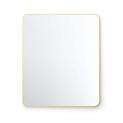 30" x 36" Shatterproof Wall Mount Metal Frame Mirror - FM2-3036  - Shop at Home Craft Studio - 1