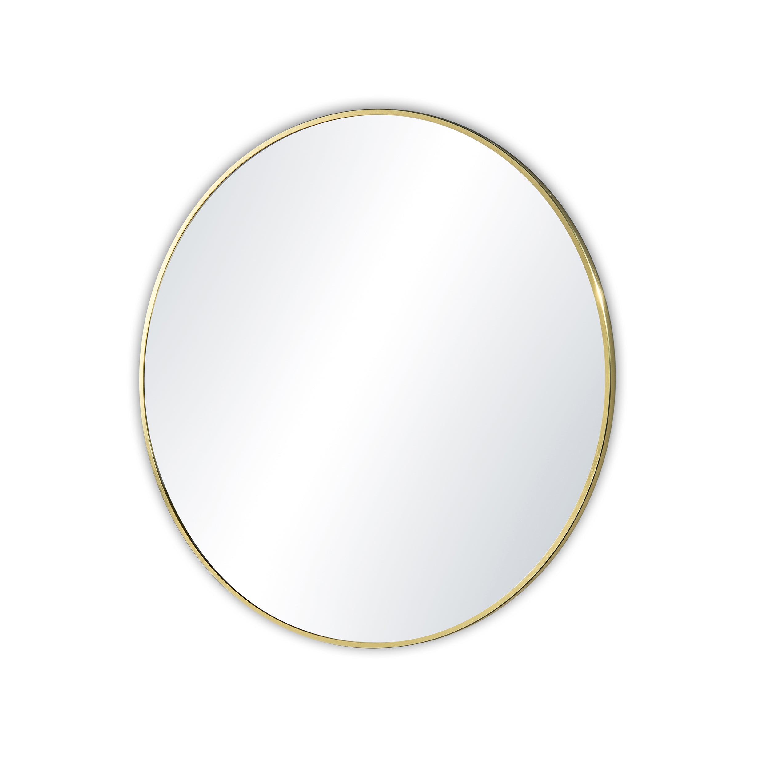 32" Shatterproof Wall Mount Metal Frame Mirror - FM3-R32  - Shop at Home Craft Studio - 4