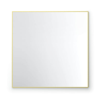 36" x 36" Shatterproof Wall Mount Metal Frame Mirror - FM1-3636  - Shop at Home Craft Studio - 1