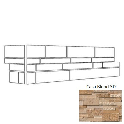 Casa Blend 3D Multi Finish Corner