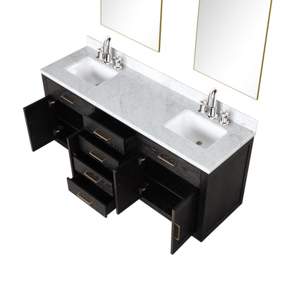 Abbey 72" x 22" Double Bath Vanity Bathroom Vanity - Shop at Home Craft Studio - 5