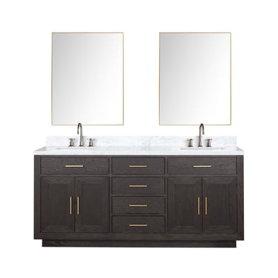 Abbey 72" x 22" Double Bath Vanity Bathroom Vanity - Shop at Home Craft Studio - 10