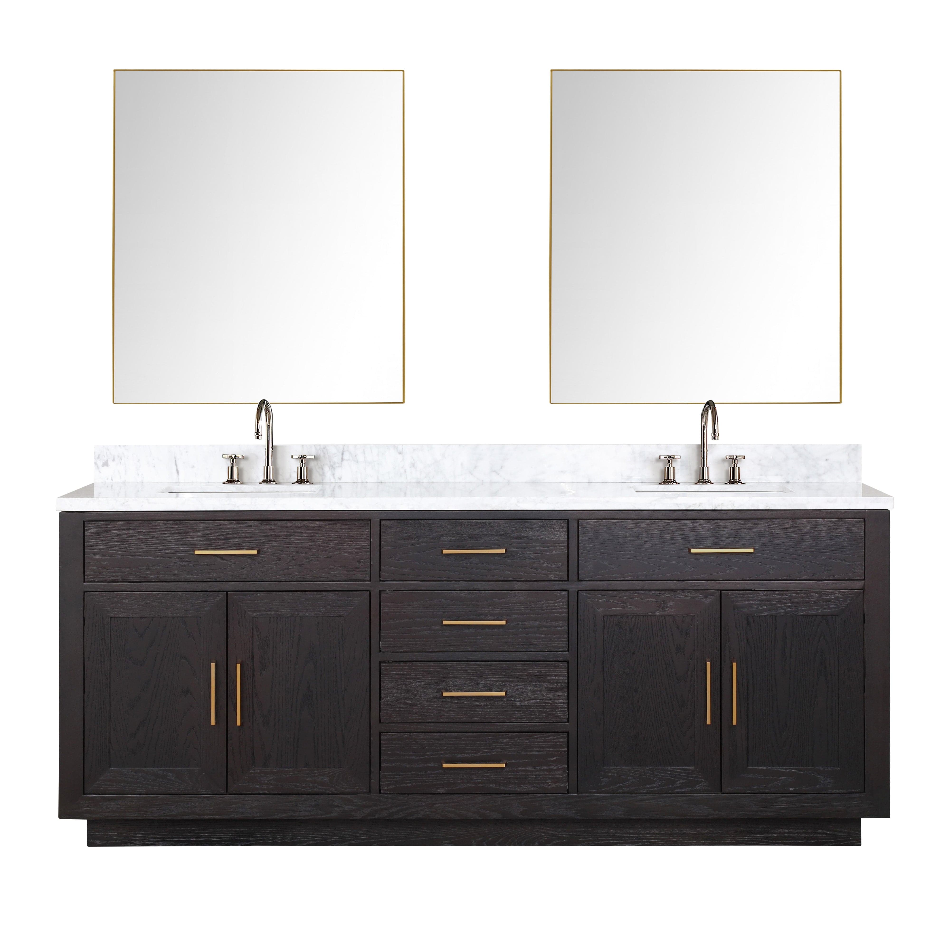 Abbey 80" x 22" Double Bath Vanity Bathroom Vanity - Shop at Home Craft Studio - 3