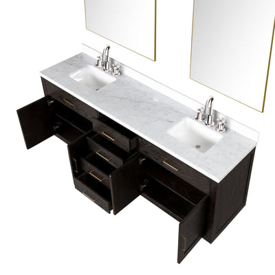 Abbey 84" x 22" Double Bath Vanity Bathroom Vanity - Shop at Home Craft Studio - 5
