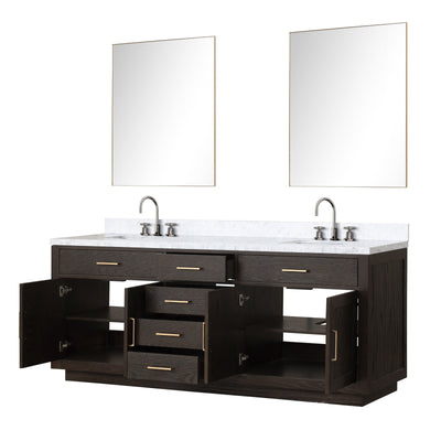 Abbey 84" x 22" Double Bath Vanity Bathroom Vanity - Shop at Home Craft Studio - 10