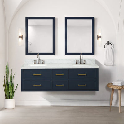 Castor 60" x 22"Double Bath Vanity Bathroom Vanity - Shop at Home Craft Studio - 4