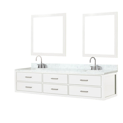 Castor 84" x 22" Double Bath Vanity Bathroom Vanity - Shop at Home Craft Studio - 8