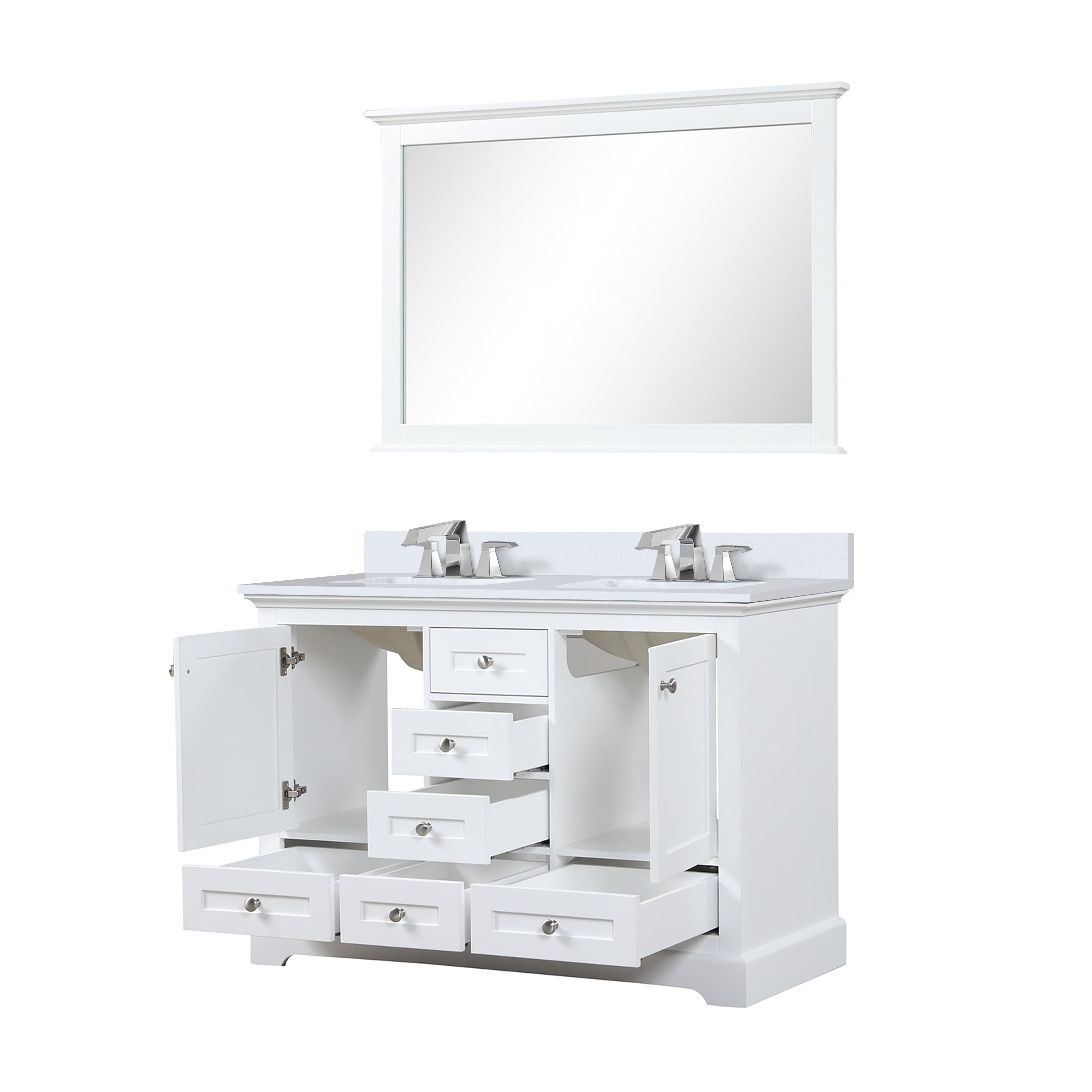 Dukes 48" x 22" Double Bath Vanity Bathroom Vanity - Shop at Home Craft Studio - 8