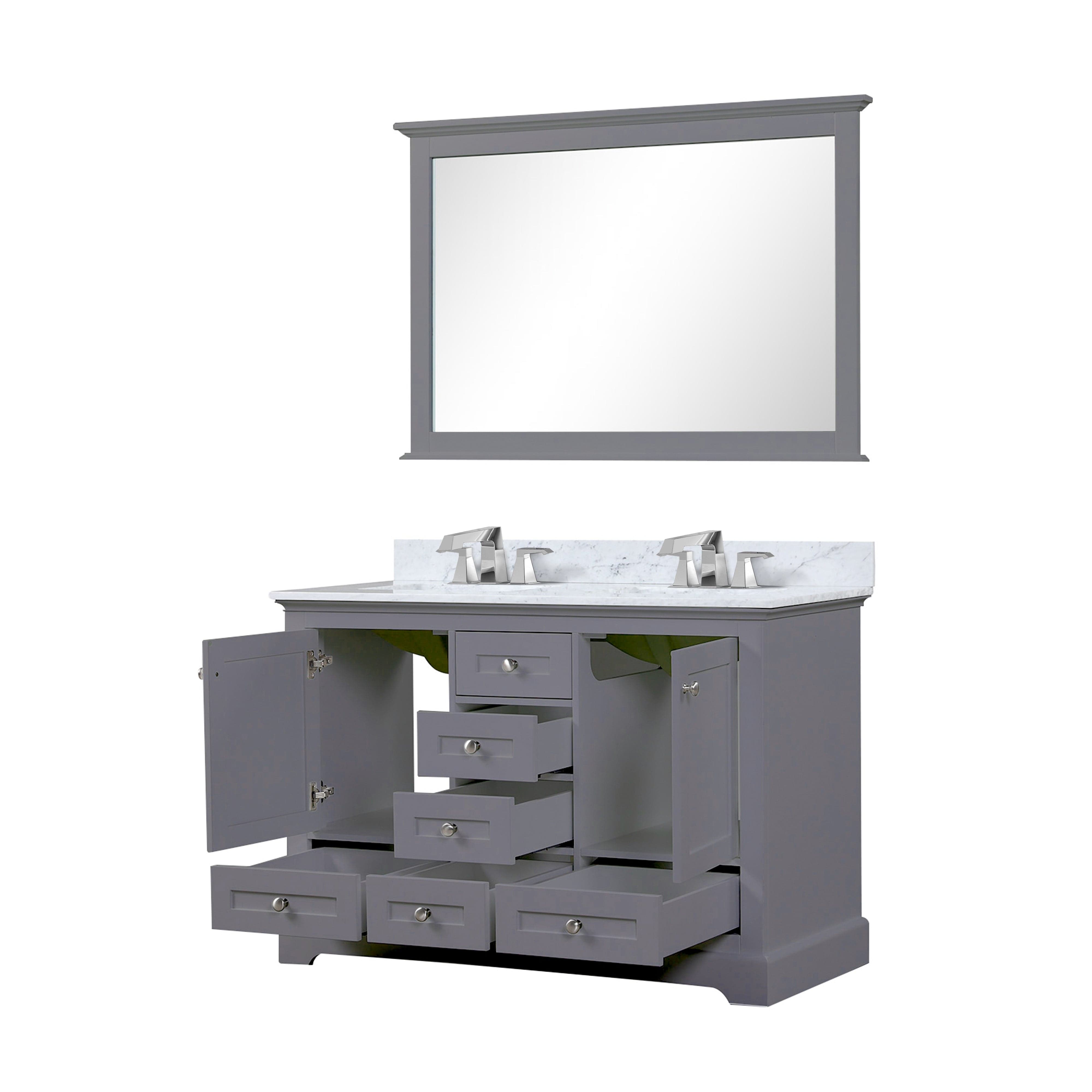Dukes 48" x 22" Double Bath Vanity Bathroom Vanity - Shop at Home Craft Studio - 13