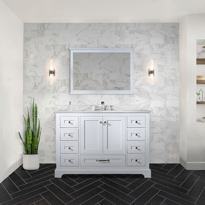 Dukes 48" x 22" Single Bath Vanity Bathroom Vanity - Shop at Home Craft Studio - 2