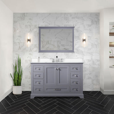 Dukes 48" x 22" Single Bath Vanity Bathroom Vanity - Shop at Home Craft Studio - 22