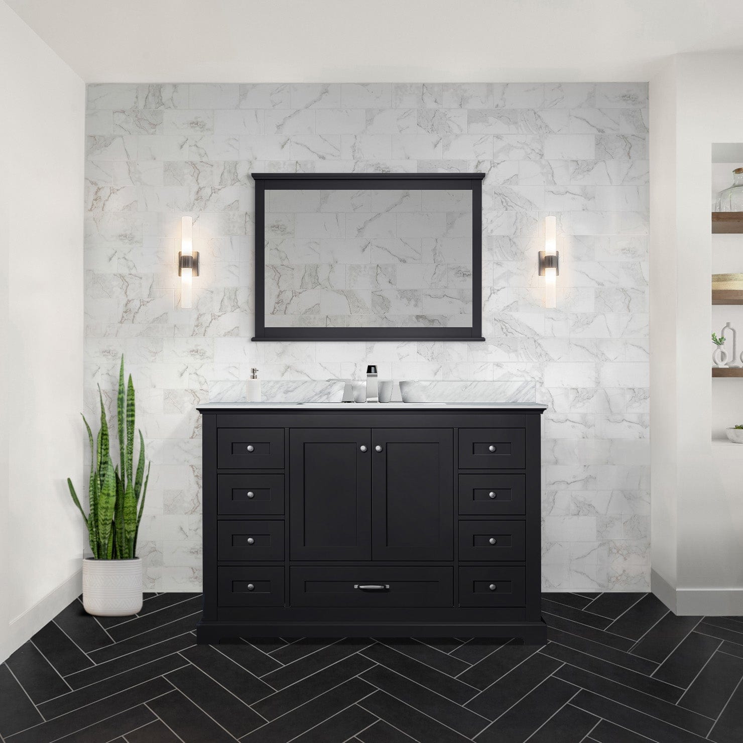 Dukes 48" x 22" Single Bath Vanity Bathroom Vanity - Shop at Home Craft Studio - 30