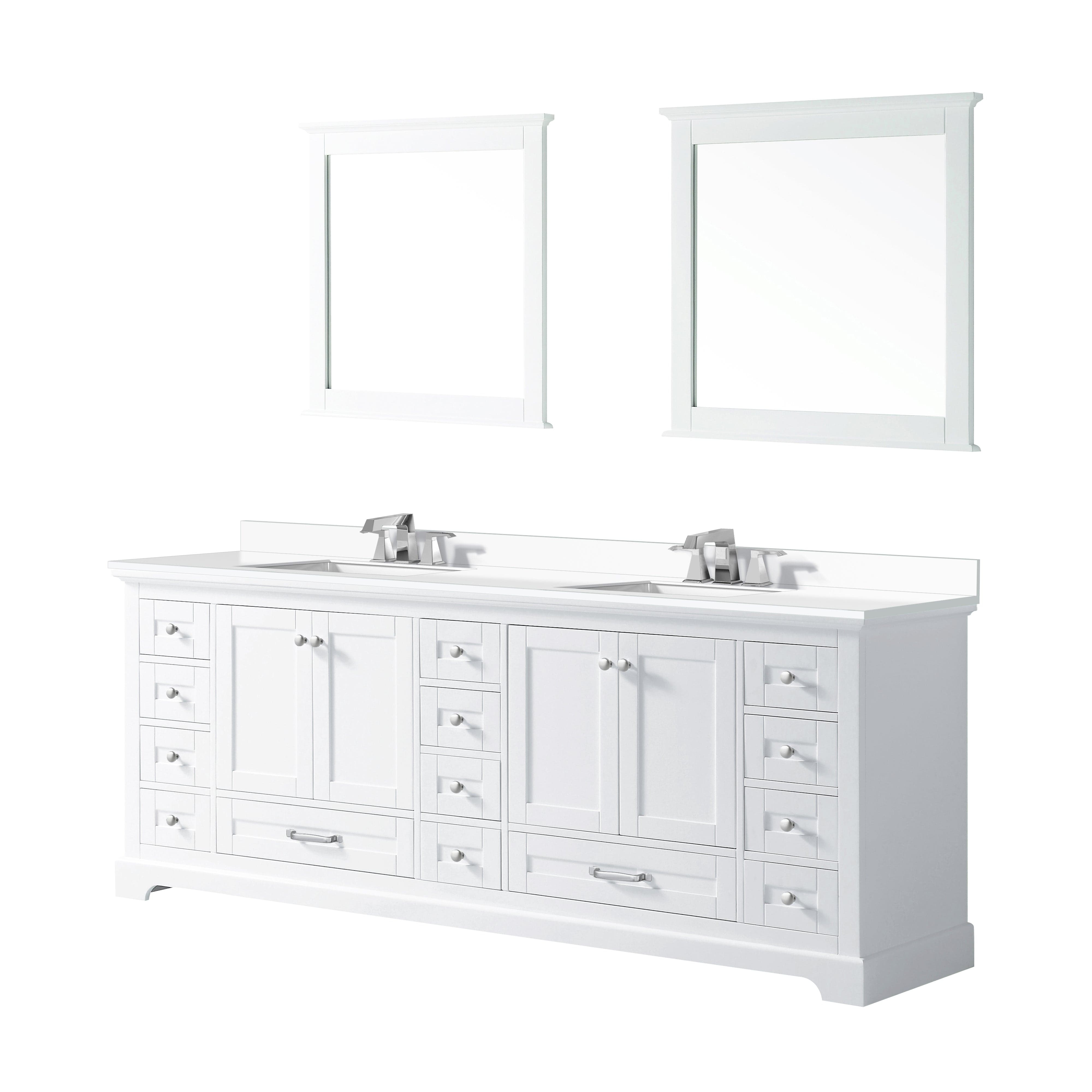 Dukes 84" x 22" Double Bath Vanity Bathroom Vanity - Shop at Home Craft Studio - 11