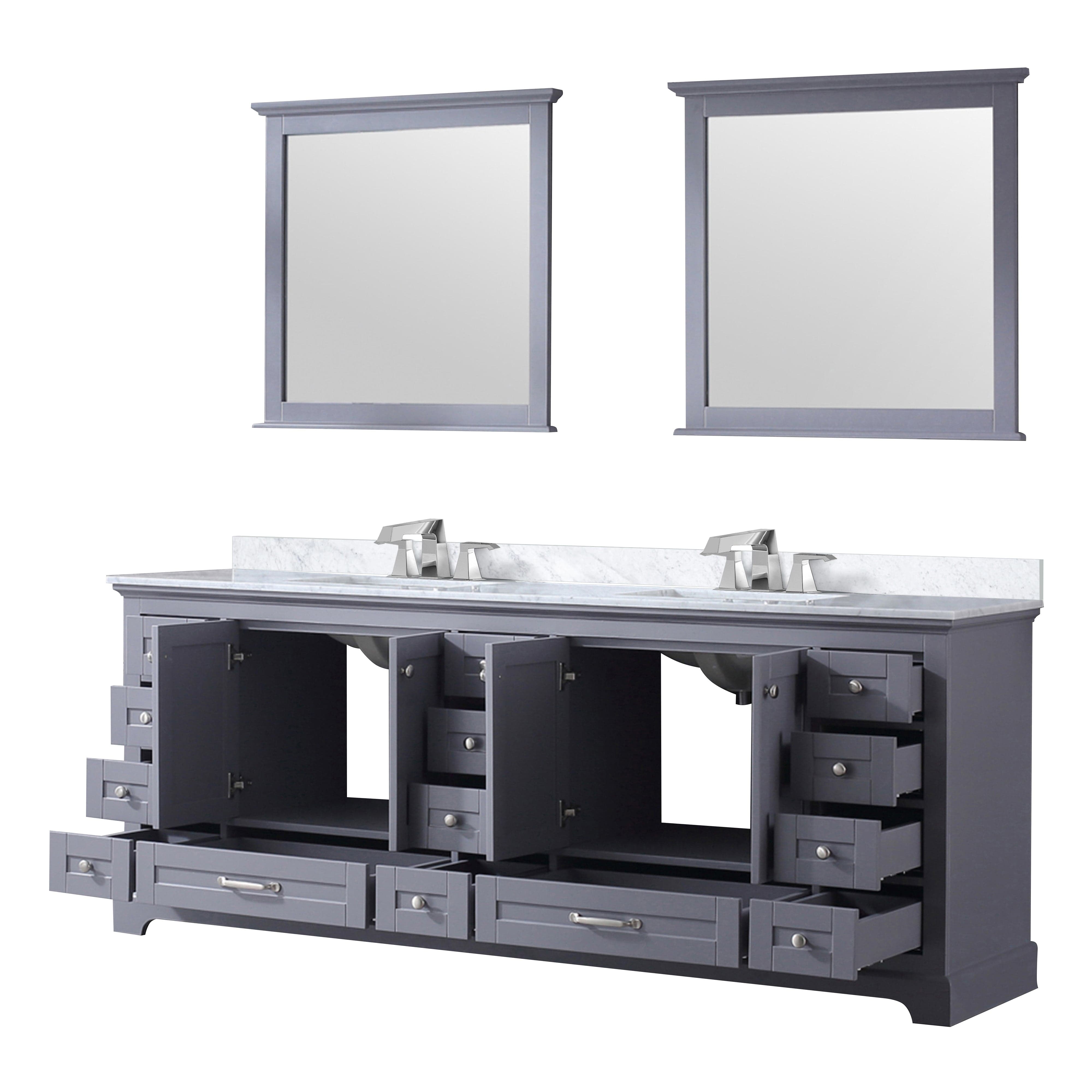 Dukes 84" x 22" Double Bath Vanity Bathroom Vanity - Shop at Home Craft Studio - 21