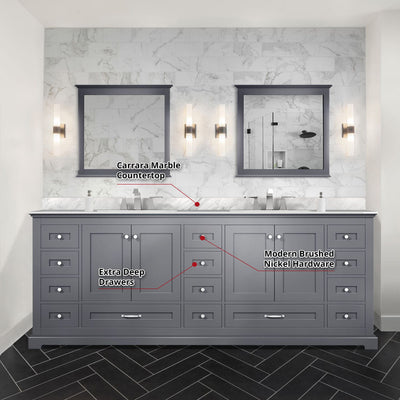 Dukes 84" x 22" Double Bath Vanity Bathroom Vanity - Shop at Home Craft Studio - 22