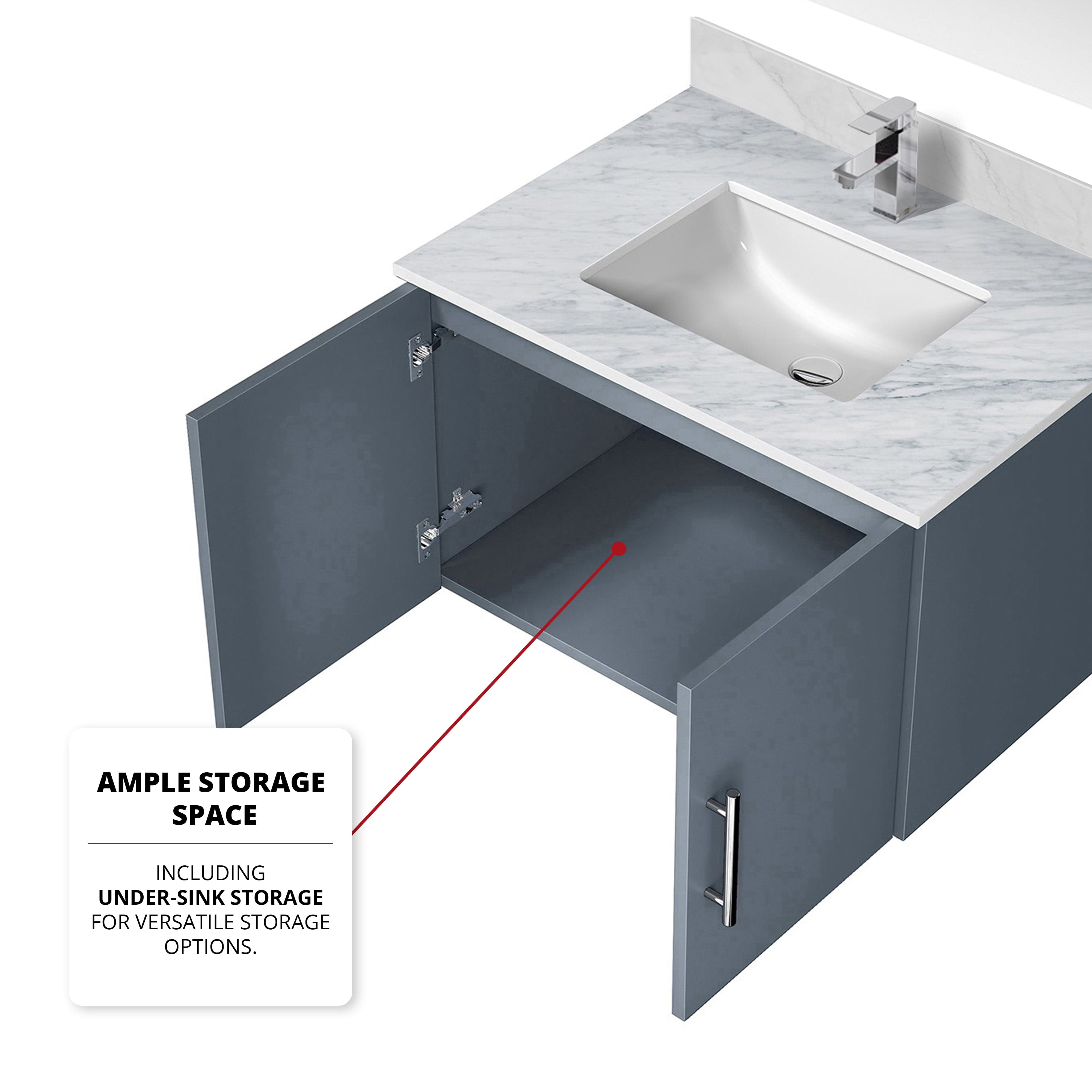 Geneva  30" x 22" Bath Vanity Bathroom Vanity - Shop at Home Craft Studio - 19