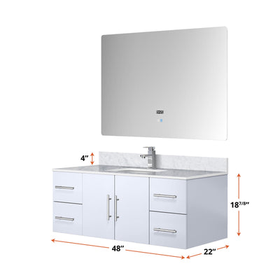 Geneva  48" x 22" Bath Vanity Bathroom Vanity - Shop at Home Craft Studio - 8
