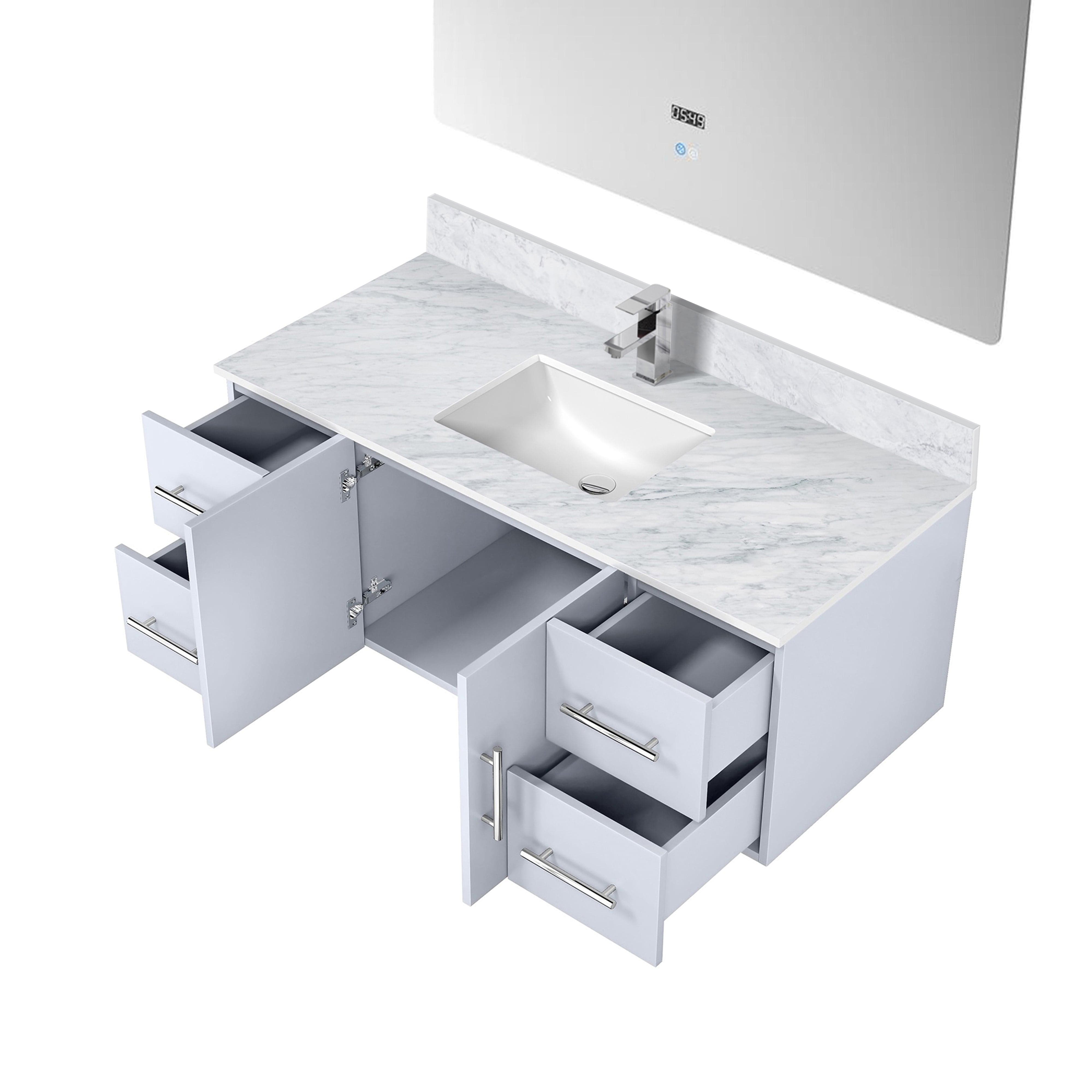 Geneva  48" x 22" Bath Vanity Bathroom Vanity - Shop at Home Craft Studio - 12