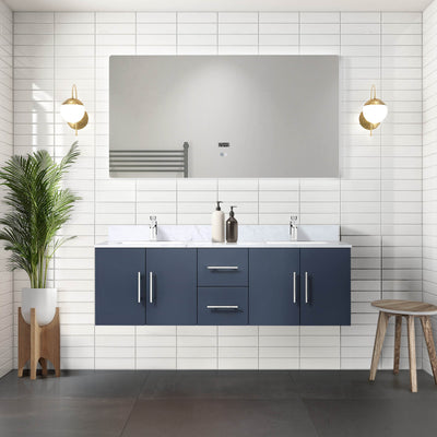 Geneva  60" x 22" Double Bath Vanity  - Shop at Home Craft Studio - 19