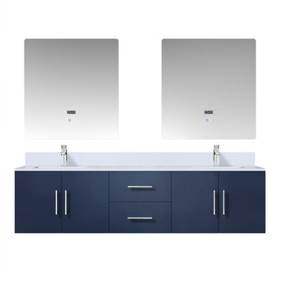 Geneva  72" x 22" Double Bath Vanity  - Shop at Home Craft Studio - 22