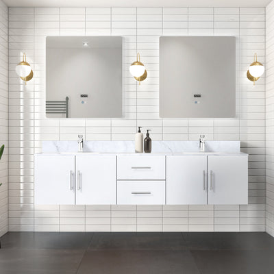 Geneva  80" x 22" Double Bath Vanity Bathroom Vanity - Shop at Home Craft Studio - 1