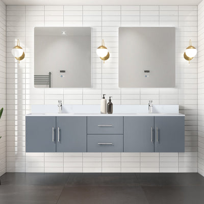 Geneva  80" x 22" Double Bath Vanity Bathroom Vanity - Shop at Home Craft Studio - 14