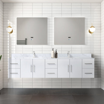 Geneva  84" x 22" Double Bath Vanity Bathroom Vanity - Shop at Home Craft Studio - 1