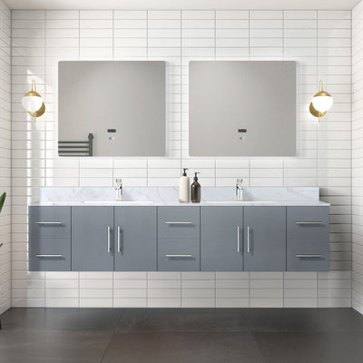 Geneva  84" x 22" Double Bath Vanity Bathroom Vanity - Shop at Home Craft Studio - 9