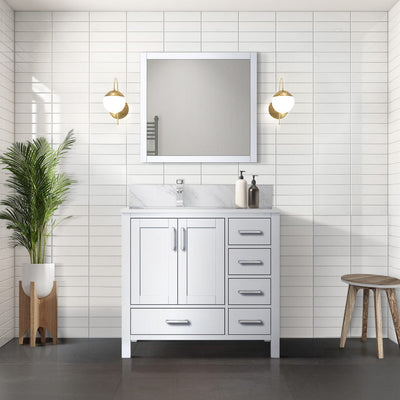 Jacques 36" x 22" Left Offset Bath Vanity Bathroom Vanity - Shop at Home Craft Studio - 1