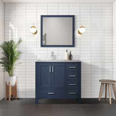 Jacques 36" x 22" Left Offset Bath Vanity Bathroom Vanity - Shop at Home Craft Studio - 18