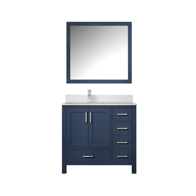 Jacques 36" x 22" Left Offset Bath Vanity Bathroom Vanity - Shop at Home Craft Studio - 27