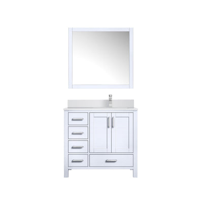 Jacques 36" x 22" Right Offset Bath Vanity Bathroom Vanity - Shop at Home Craft Studio - 13