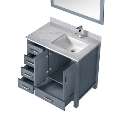 Jacques 36" x 22" Right Offset Bath Vanity Bathroom Vanity - Shop at Home Craft Studio - 21