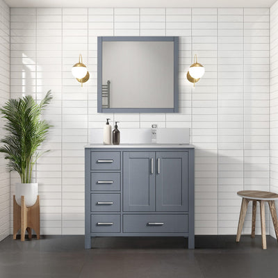 Jacques 36" x 22" Right Offset Bath Vanity Bathroom Vanity - Shop at Home Craft Studio - 25