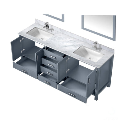 Jacques 80" x 22" Double Bath Vanity Bathroom Vanity - Shop at Home Craft Studio - 17