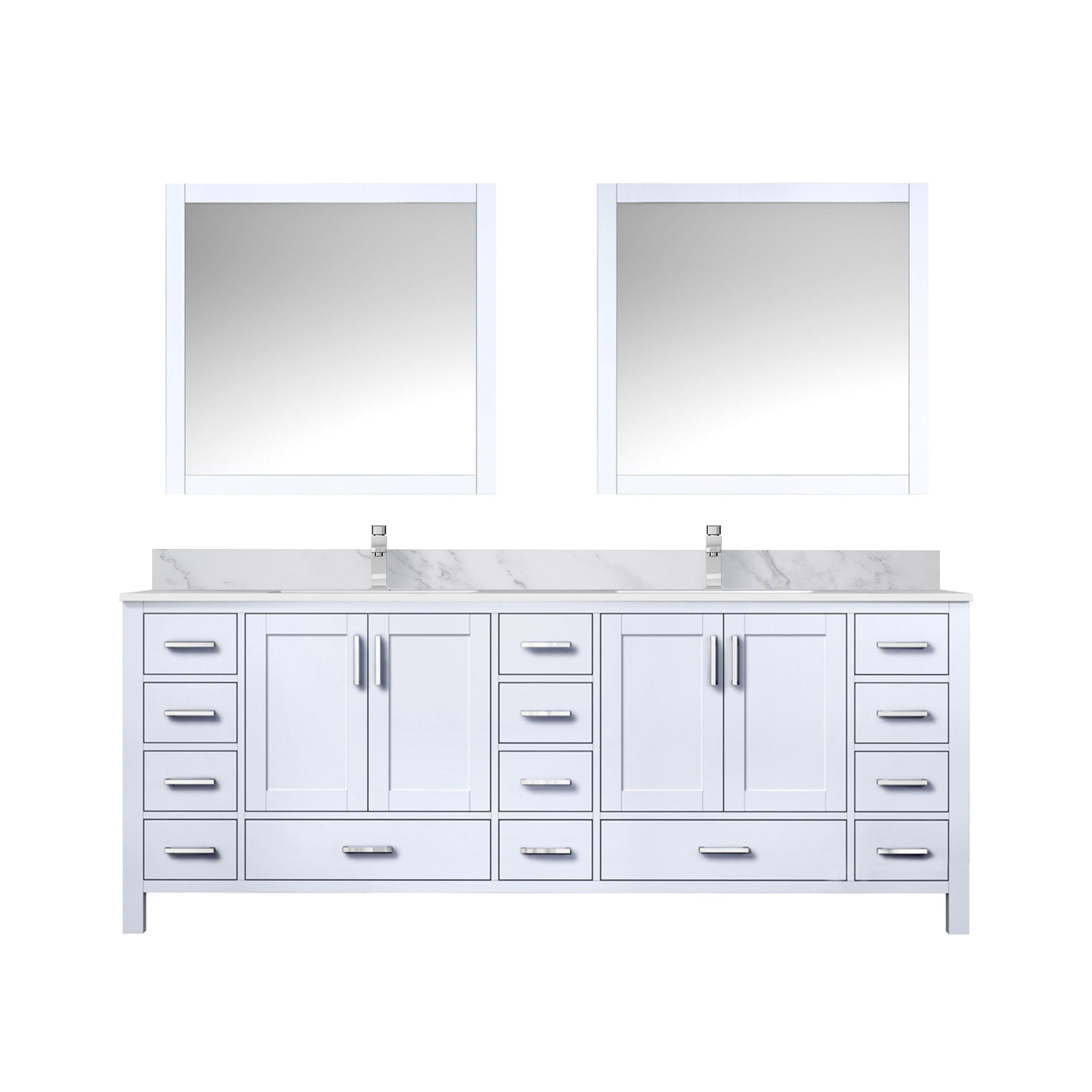Jacques 84" x 22" Double Bath Vanity Bathroom Vanity - Shop at Home Craft Studio - 6