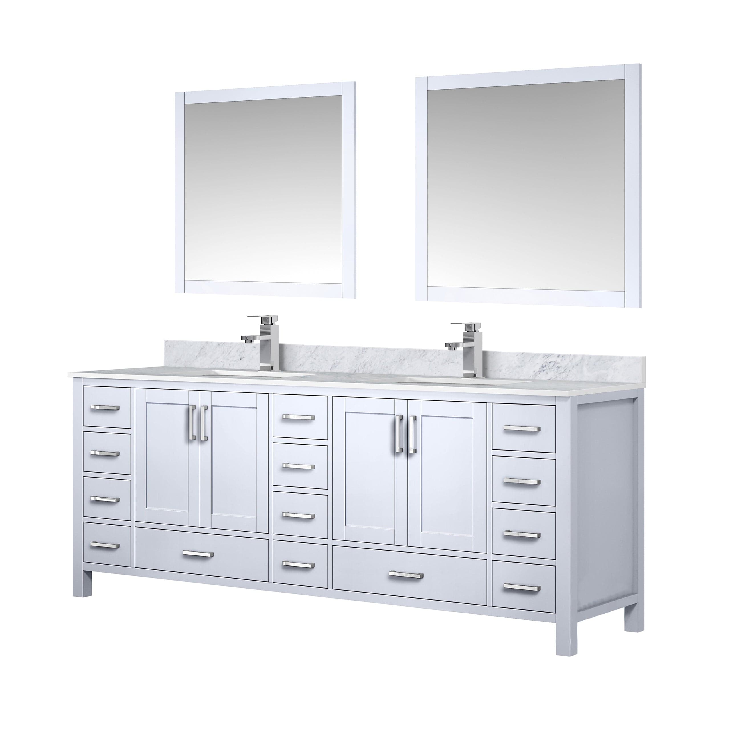 Jacques 84" x 22" Double Bath Vanity Bathroom Vanity - Shop at Home Craft Studio - 8