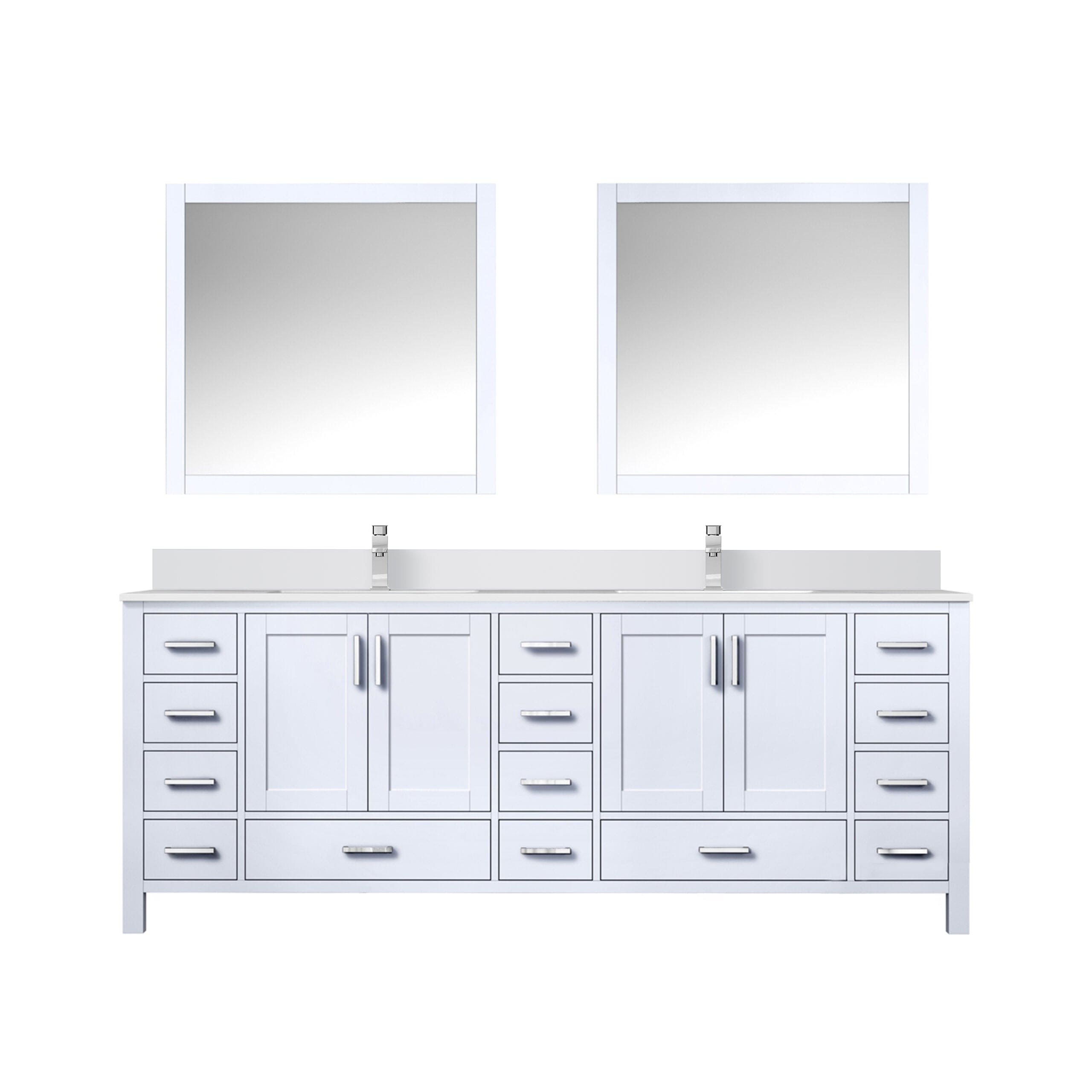 Jacques 84" x 22" Double Bath Vanity Bathroom Vanity - Shop at Home Craft Studio - 10