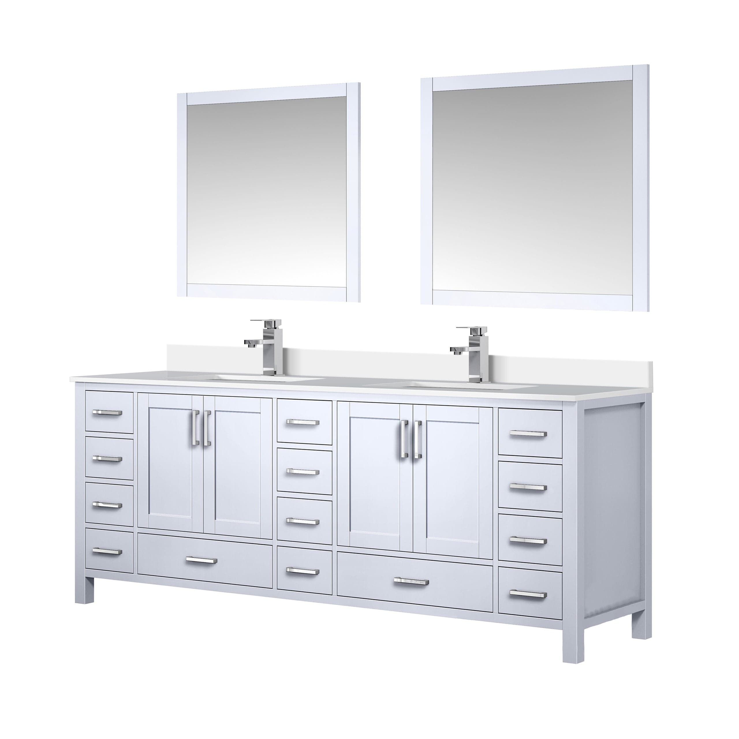 Jacques 84" x 22" Double Bath Vanity Bathroom Vanity - Shop at Home Craft Studio - 11