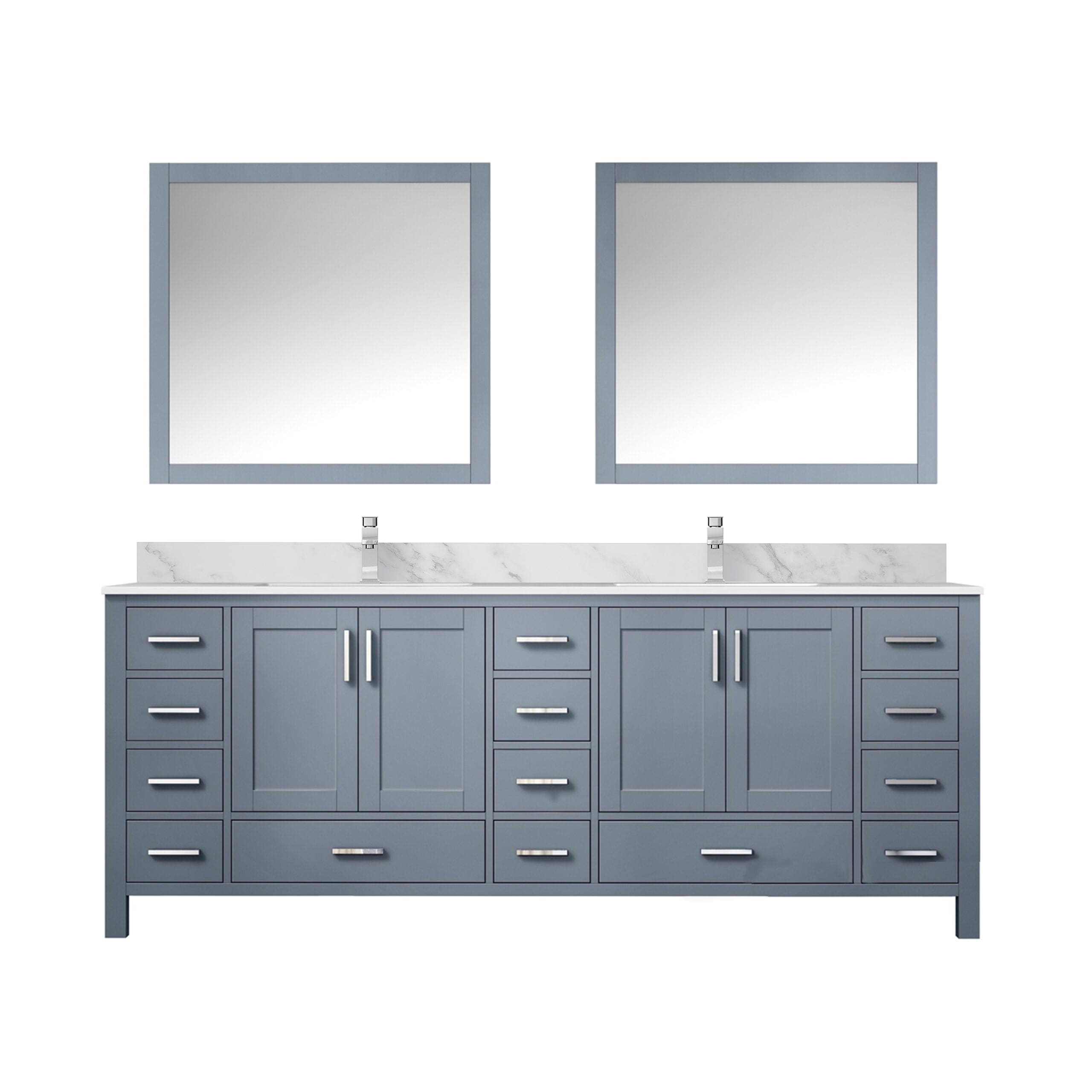 Jacques 84" x 22" Double Bath Vanity Bathroom Vanity - Shop at Home Craft Studio - 28